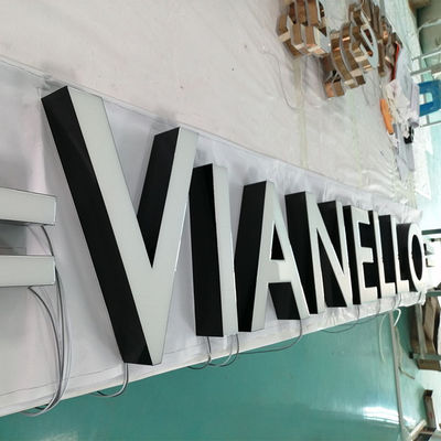 CE anteriore ROHS del segno della lettera di Manica del deposito di alluminio liquido della resina