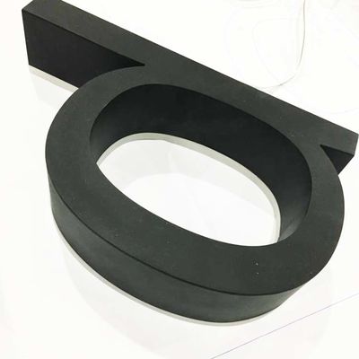 Matte Metal Backlit Letter Sign 50000 ore di vita