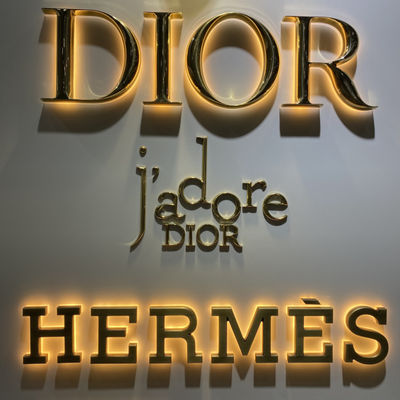 Lucidatura acrilica del bordo del segno di incandescenza del segno retroilluminato della lettera del ODM dell'OEM