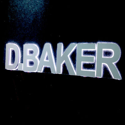 Bordo del segno di incandescenza principale acrilico retroilluminato di profondità del segno 2-20cm della lettera del ristorante