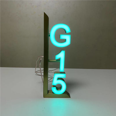 I segni di numero della camera di albergo del ODM dell'OEM hanno condotto la targa di immatricolazione della porta della Camera 12V