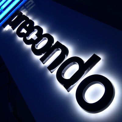 Segni retroilluminati acrilici traslucidi delle lettere di Shopfront 40cm per le società