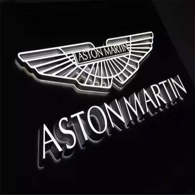 logo su ordinazione dell'automobile delle lettere acriliche di 3d 12v LED