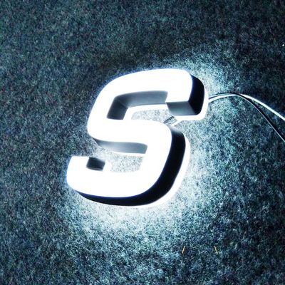 logo su ordinazione dell'automobile delle lettere acriliche di 3d 12v LED