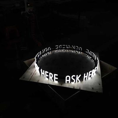 6500K ha condotto il segno Front Lit For Restaurant Hotel della lettera di Manica