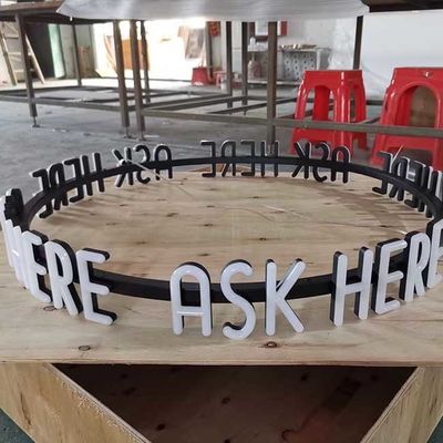 6500K ha condotto il segno Front Lit For Restaurant Hotel della lettera di Manica