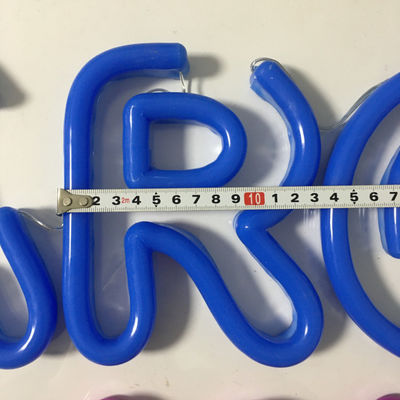 Decorazione flessibile acrilica del contrassegno del negozio dell'insegna al neon del PVC all'aperto