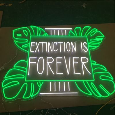 Dell'interno della decorazione principali accendono le lettere al neon IP65 impermeabili