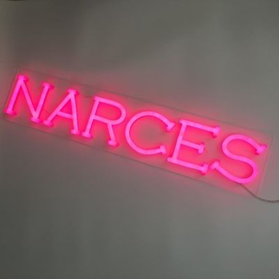 Chiare lettere posteriori acriliche dell'insegna al neon dell'UL per la parete 62cm lungamente