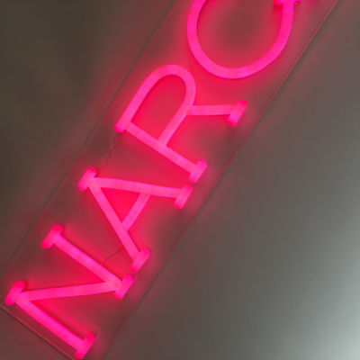 Chiare lettere posteriori acriliche dell'insegna al neon dell'UL per la parete 62cm lungamente