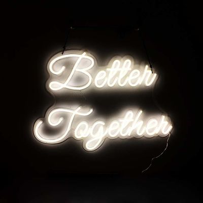 L'insegna al neon bianca di colore LED migliora insieme 12VDC