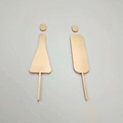 Il segno di alluminio su ordinazione del metallo di pubblicità 3d segna l'anti ruggine con lettere