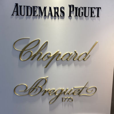 I segni della parete di nome di Advertizing Large Company si imbarcano su IP67 impermeabile