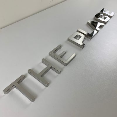 HIGHSPAN Logo Metal Letter Sign su ordinazione SS304 per l'ufficio