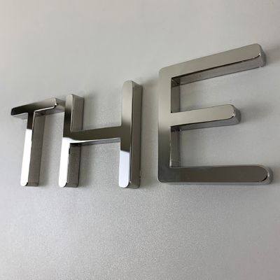 HIGHSPAN Logo Metal Letter Sign su ordinazione SS304 per l'ufficio