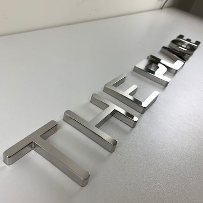 HIGHSPAN Logo Metal Letter Sign su ordinazione SS304 per l'ufficio