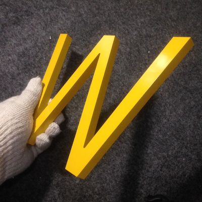 15mm 3d Crystal Acrylic Letter Sign Logo Non Toxic stampato UV