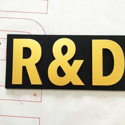 L'affare Logo Clear Plastic Letters For firma la decorazione dell'interno