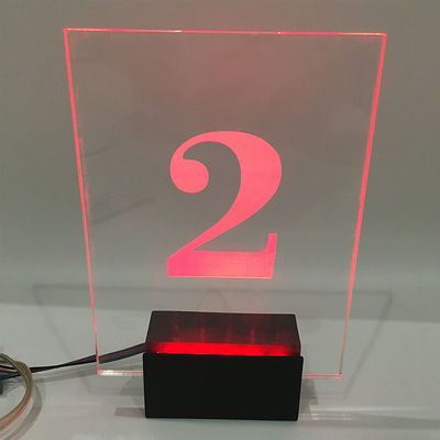 Front Door Big RGB ha condotto la placca del segno di numero civico 50000 ore