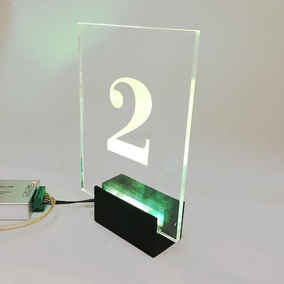 Front Door Big RGB ha condotto la placca del segno di numero civico 50000 ore