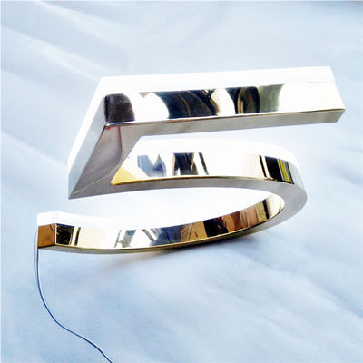 Il laser del segno di numero civico della spazzola dell'oro di alta luminosità ha tagliato il CE RoHS