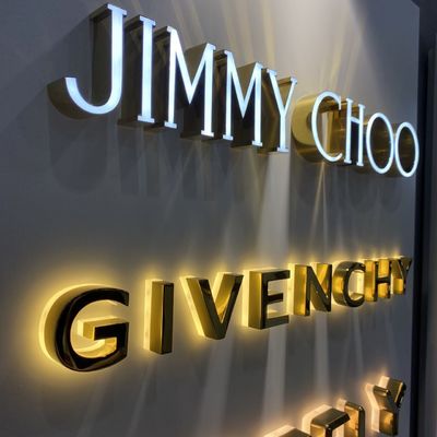 Taglio del laser di Logo And Lettering Storefront Sign 12VDC del metallo