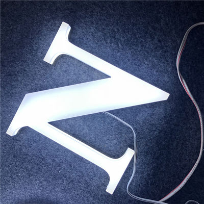 12mm Acrylic Company Logo Wall Sign Aluminum Channel segna l'anti ruggine con lettere