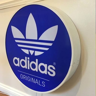 Su ordinazione principali accendono la pubblicità all'aperto di spessore di logo 50-200mm