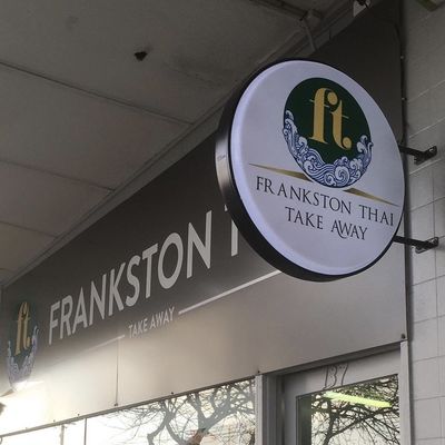 Su ordinazione principali accendono la pubblicità all'aperto di spessore di logo 50-200mm