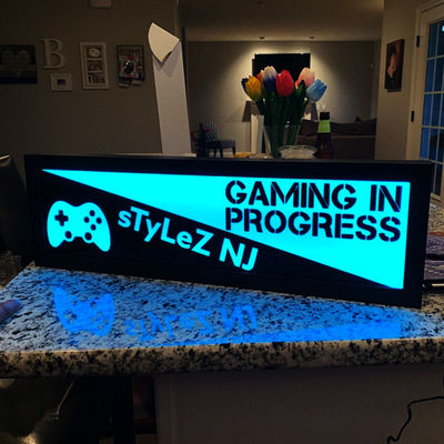 Il contrassegno della scatola di luce del supporto della parete del CE ROHS ha condotto l'insegna di Antivari Shopfront della birra