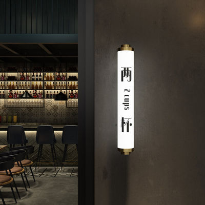 Il contrassegno della scatola di luce del supporto della parete del CE ROHS ha condotto l'insegna di Antivari Shopfront della birra