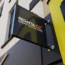 Insegna all'aperto di Lightbox di affari della via del segno della scatola leggera del giro di HIGHSPAN