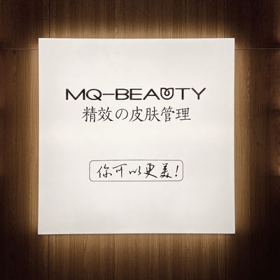 Il quadrato ha condotto il CE acrilico ROHS del segno di Lightbox