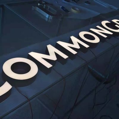 CE ROHS del contrassegno di Logo Sign Led Business Shopfront delle lettere di acciaio inossidabile 3d