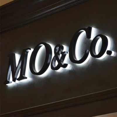 Bordo del segno del ristorante del ODM dell'OEM che annuncia le lettere di Manica inverso