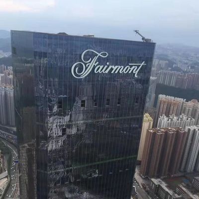 Lettere di Manica principali di Logo Building Sign 3d di nome di società leggera