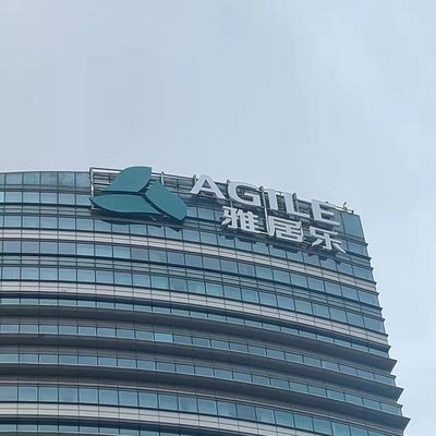 UV di costruzione acrilico del segno di 3-5mm stampato ha fabbricato le lettere di acciaio inossidabile