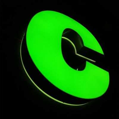 000 Ore di Durata LED Segno Lettere Canale Segno Alta Luminosità Durevole Resistente alle Intemperie Display Pubblicitario Commerciale