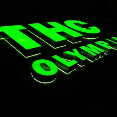 000 Ore di Durata LED Segno Lettere Canale Segno Alta Luminosità Durevole Resistente alle Intemperie Display Pubblicitario Commerciale