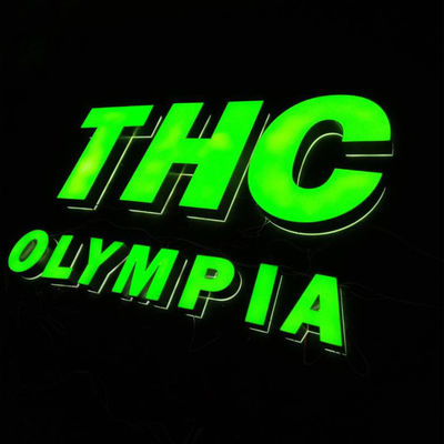 000 Ore di Durata LED Segno Lettere Canale Segno Alta Luminosità Durevole Resistente alle Intemperie Display Pubblicitario Commerciale