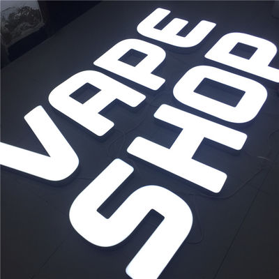 L'affare accende l'insegna DC12V della vendita al dettaglio del segno della lettera 3D