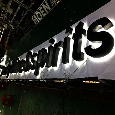 Il Manica dell'UL segna il contrassegno con lettere illuminato OEM retroilluminato segna il contrassegno con lettere della scatola leggera