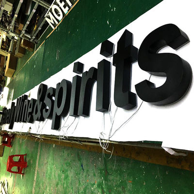 Il Manica dell'UL segna il contrassegno con lettere illuminato OEM retroilluminato segna il contrassegno con lettere della scatola leggera