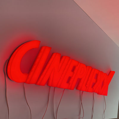 Alfabeto fresco d'iscrizione su ordinazione Dc12v 5cm dei graffiti del segno della lettera 3d