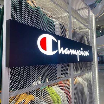 Alfabeto impermeabile 60HZ illuminato metallo del segno della lettera 3D