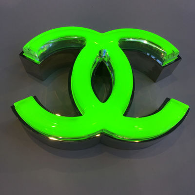 Alfabeto impermeabile 60HZ illuminato metallo del segno della lettera 3D