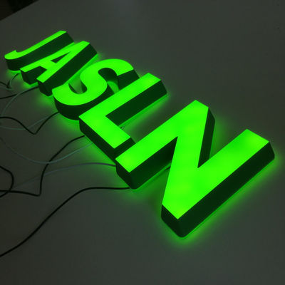 Grandi lettere acriliche Logo Super Bright Outdoor Waterproof di alfabeto LED