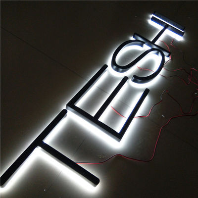 Lit del bordo del segno della lettera di Enseigne Lumineuse 3D di affari