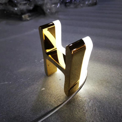 Profondità fabbricata del segno 3cm-15cm della lettera di logo 3D della vendita al dettaglio