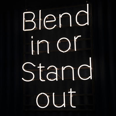 ODM dell'OEM acrilico delle lettere dell'insegna al neon dell'alta trasparenza